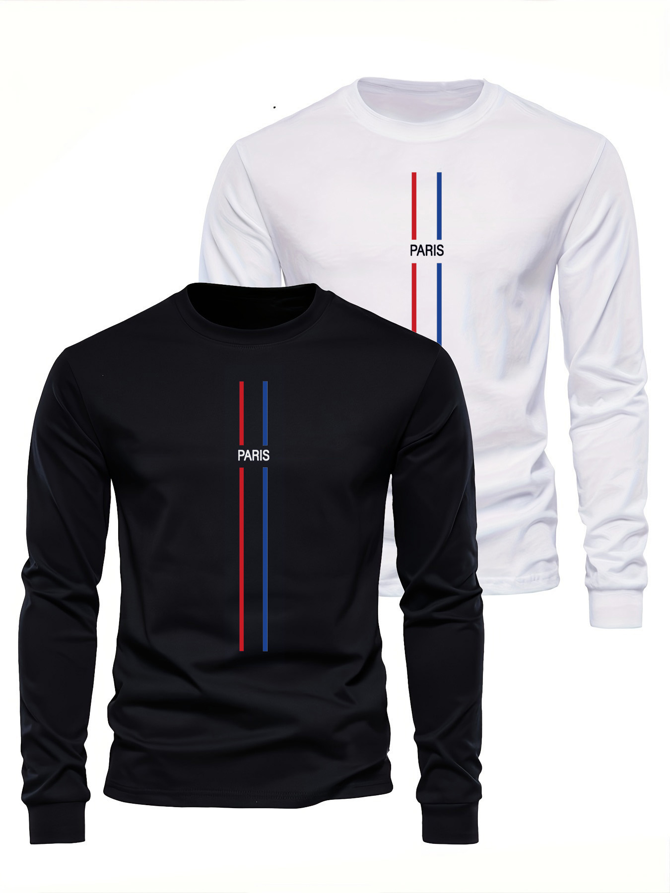 Mens Fashion Summer - 100% Pure Cotton Men's Long Sleeved