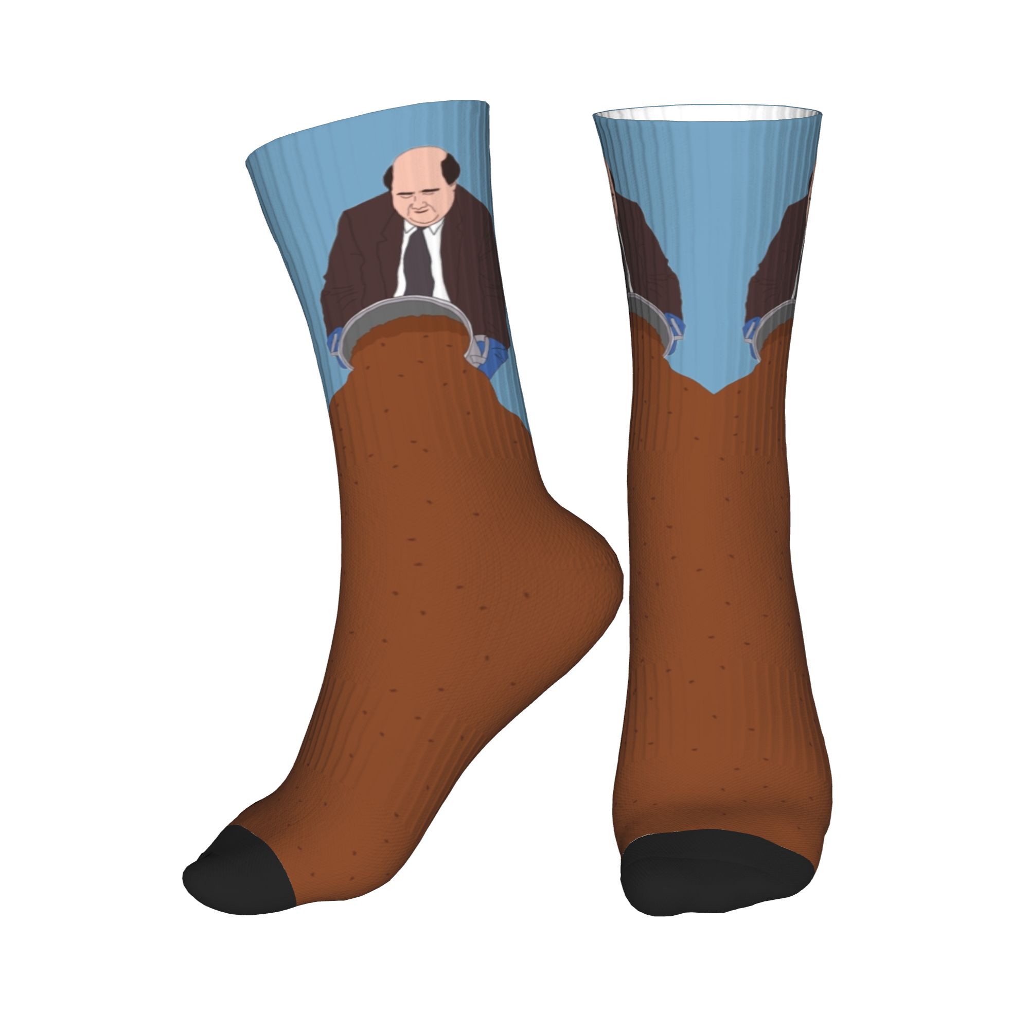 Socks Ankle Men - TV Show The Office Kevin's Famous