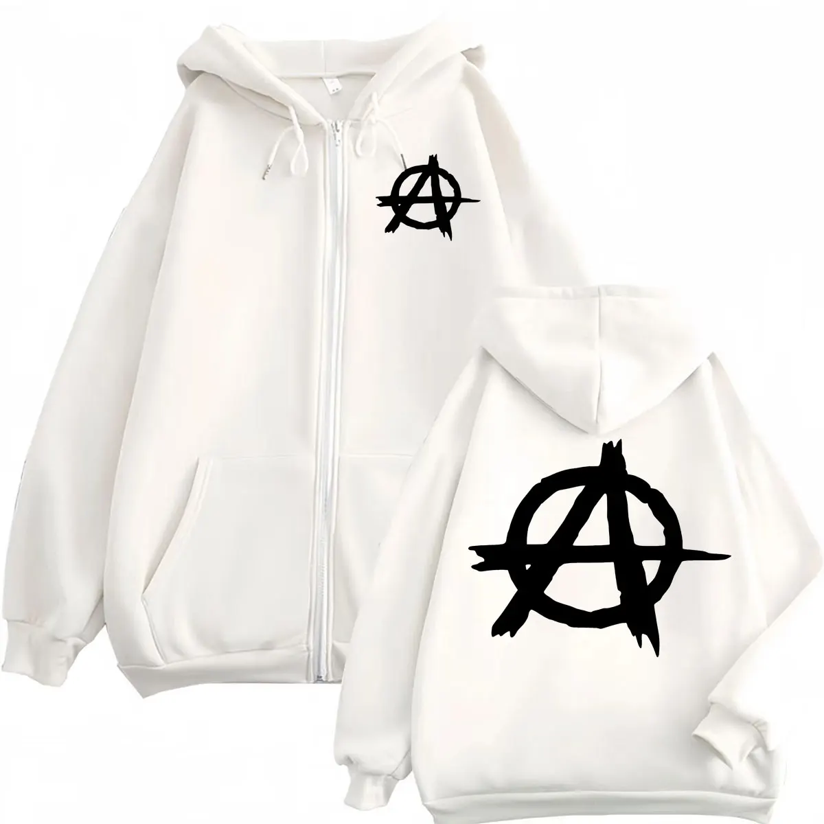 TV Series Sons of Anarchy Logo - Mens Fashion Zip Up Hoodies 评论和价格