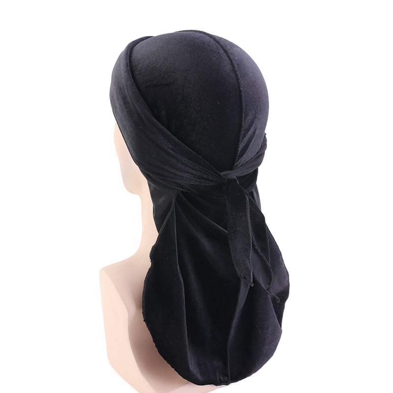 Unisex Men Women Velvet Durags - Men'S Fashion With Hat 评论和价格