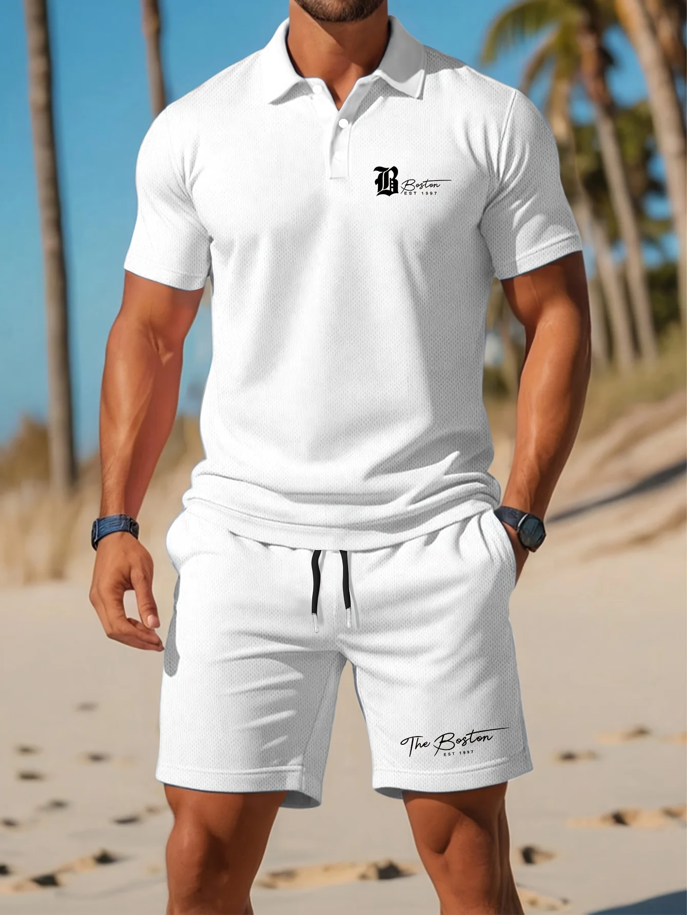 Summer New Men's Polo Shirt Se - Men'S Fashion Videos 评论和价格