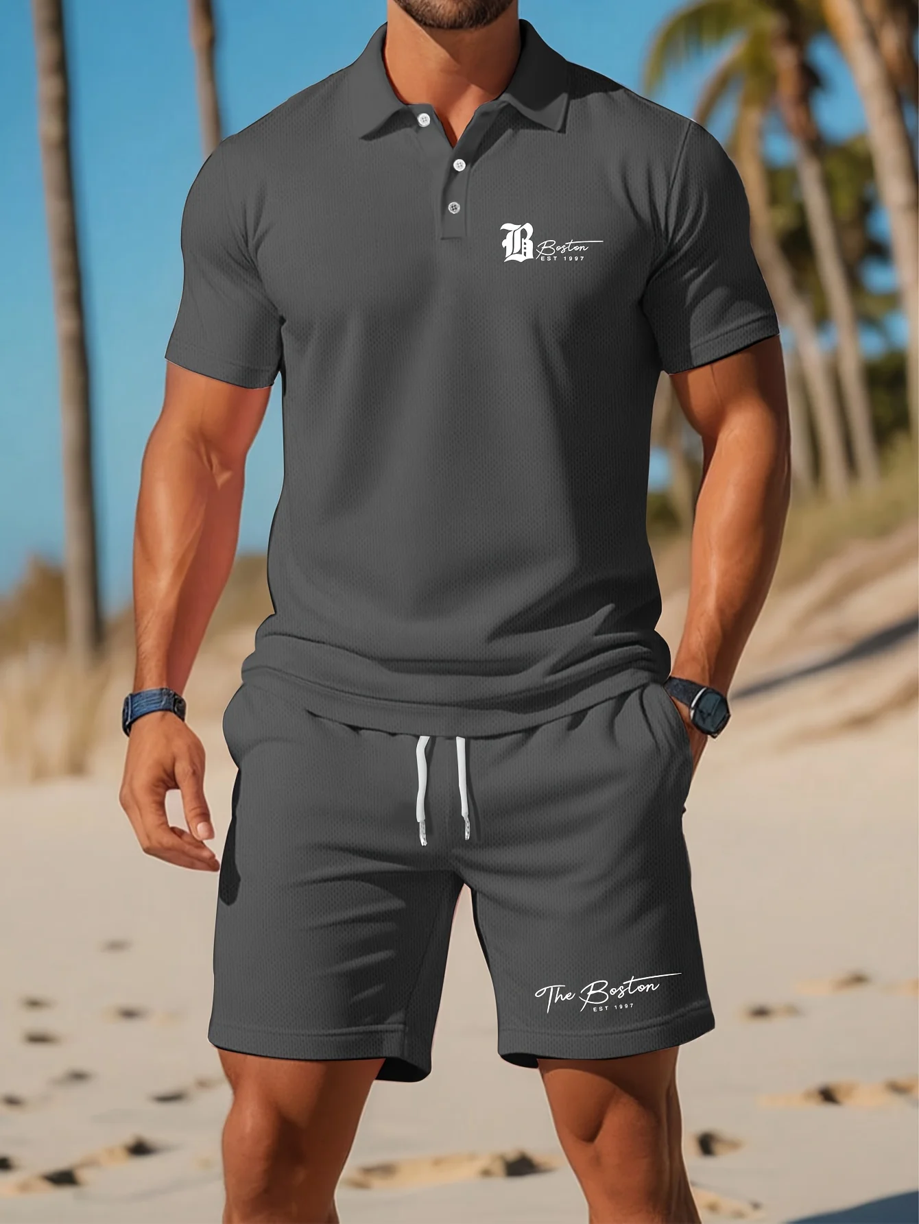 Summer New Men's Polo Shirt Se - Men'S Fashion Videos 评论和价格