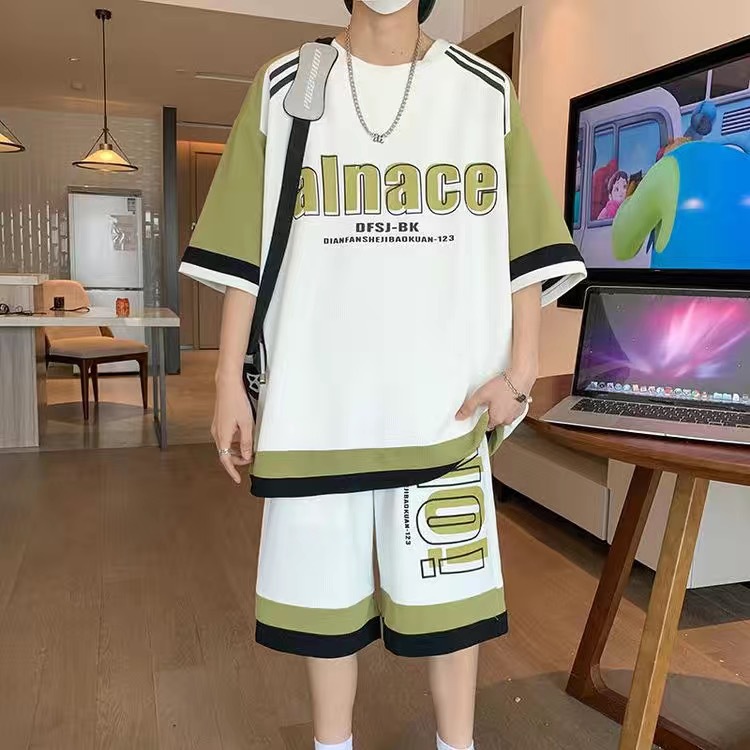 Men's Casual 2-Piece Sportswea - Mens Fashion Clothes 评论和价格