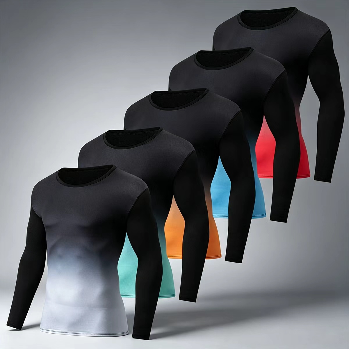 1/2 Piece Autumn/Winter Men's  - Men'S Fashion T Shirts 评论和价格