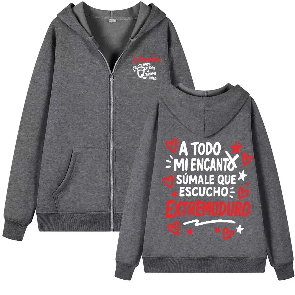 Rock Band Extremoduro Album Zi - Mens Fashion Zip Up Hoodies 评论和价格