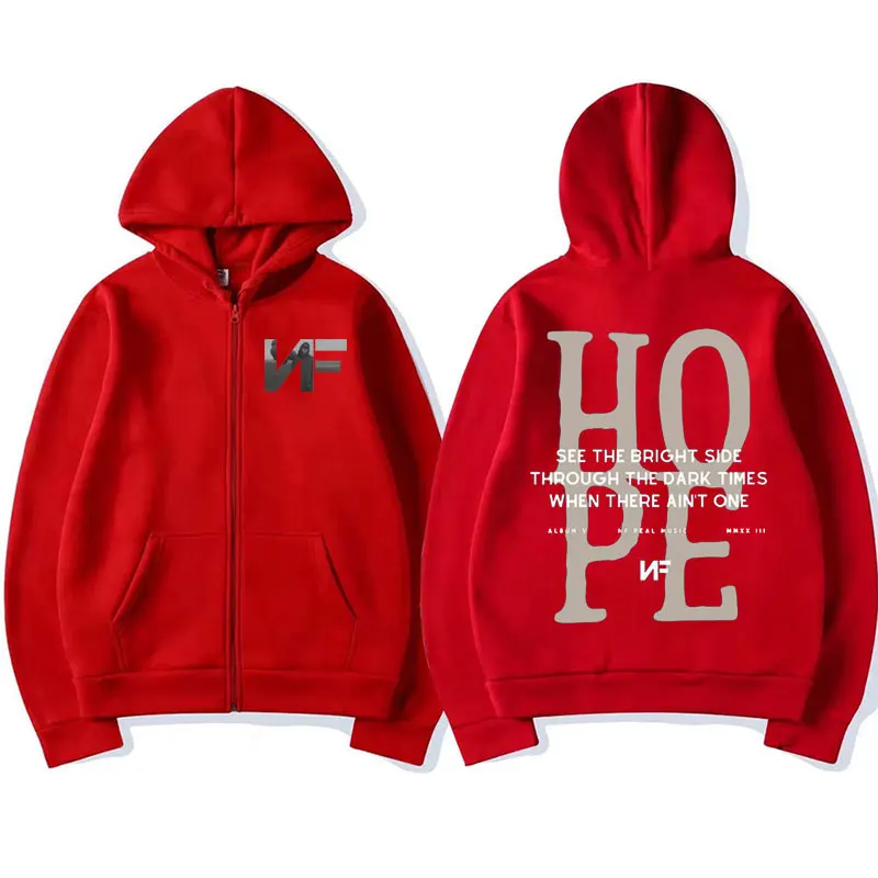 Rapper NF Hope Tracklist Zippe - Mens Fashion Zip Up Hoodies 评论和价格
