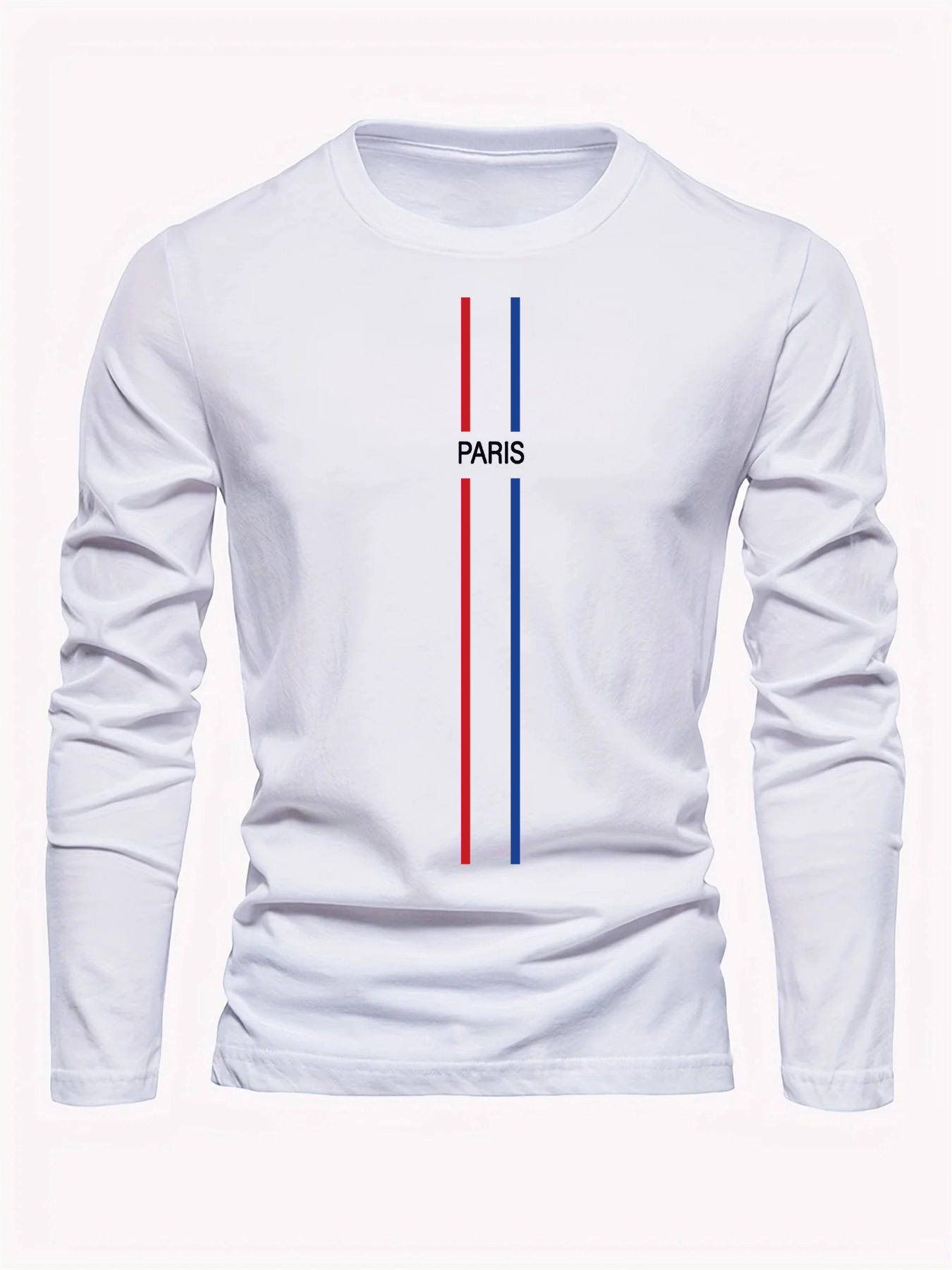 100% Pure Cotton Men's Long Sl - Mens Fashion Summer 评论和价格