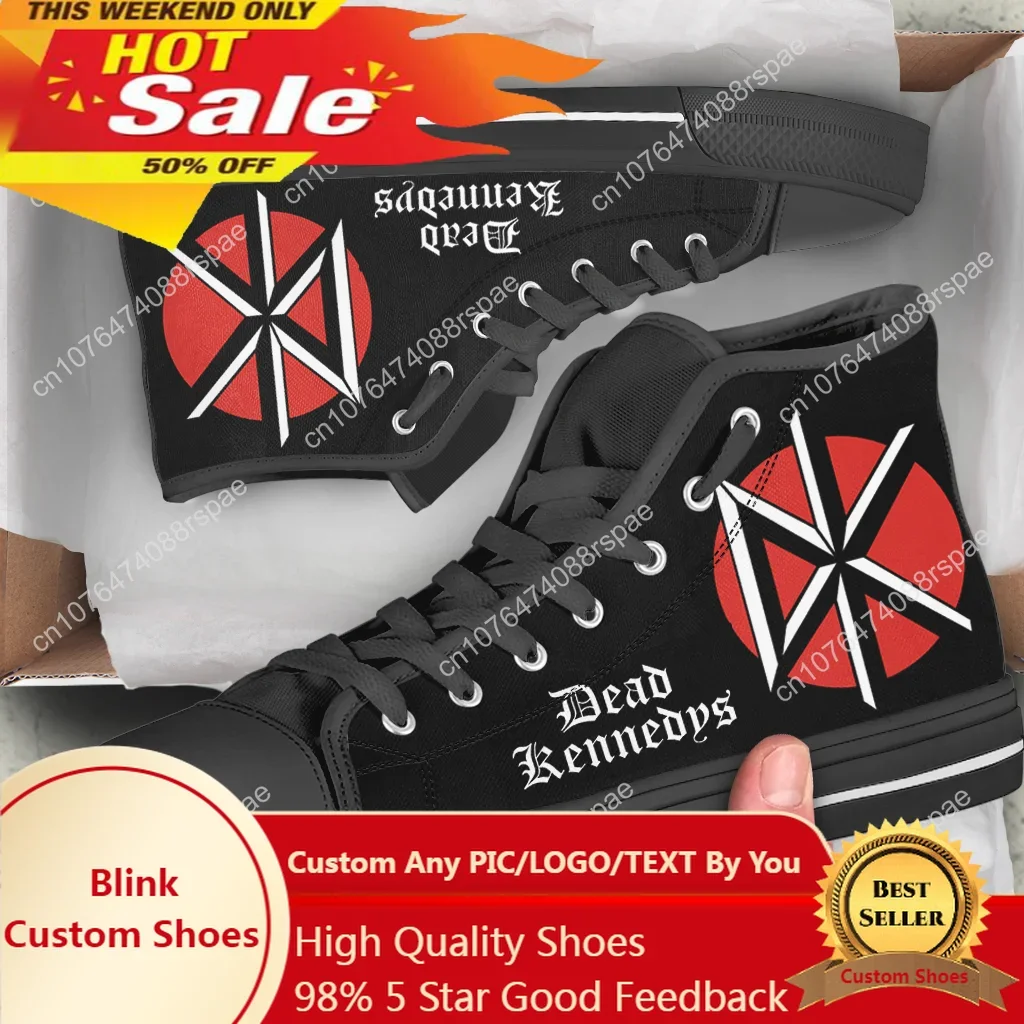 Dead Kennedys Man Woman High Q - Mens Fashion Trainers 评论和价格