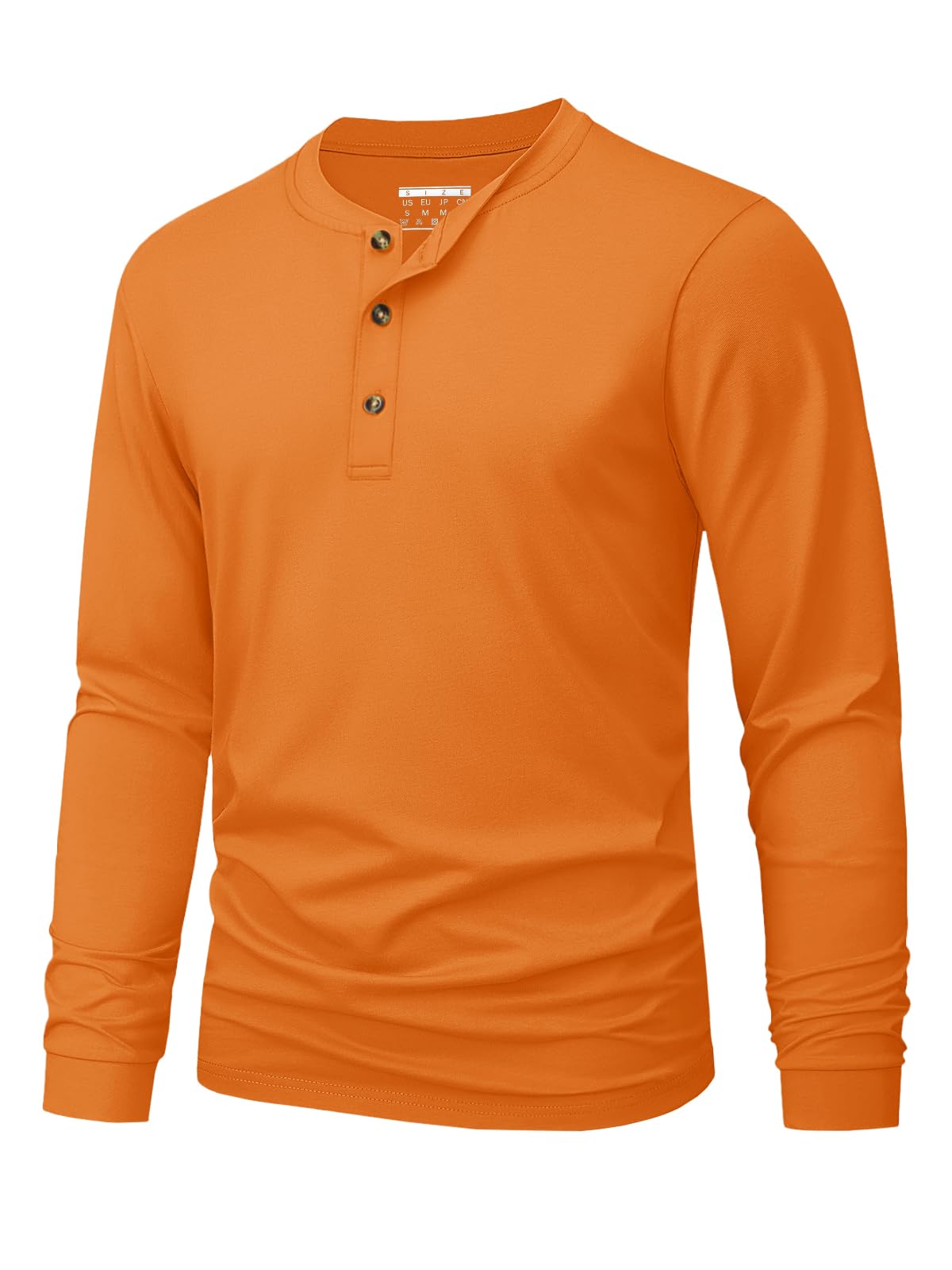 Men's Henley T-Shirt Simple So - Mens Fashion Clothes 评论和价格